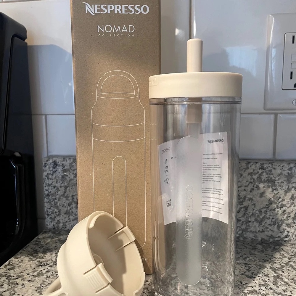 Nespresso Nomad Iced Coffee Travel Bottle/Tumbler (Large) NIB Brand New - Picture 3 of 4